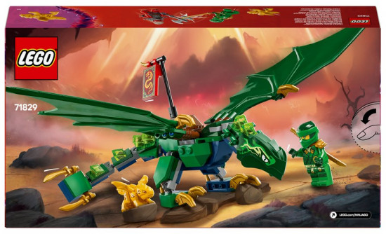 Конструктор LEGO® 71829  Зеленый лесной дракон Ллойда
