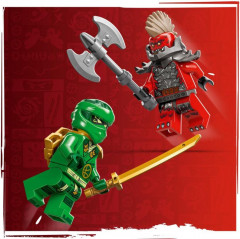Конструктор Ninjago 71829  Зеленый лесной дракон Ллойда. Lloyd's Green Forest Dragon - Фото 4