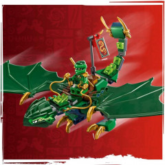 Конструктор Ninjago 71829  Зеленый лесной дракон Ллойда. Lloyd's Green Forest Dragon - Фото 5