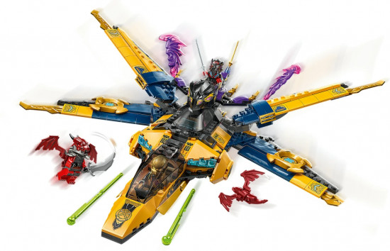 Конструктор LEGO® 71833 Штормовой истребитель Раса и Арина