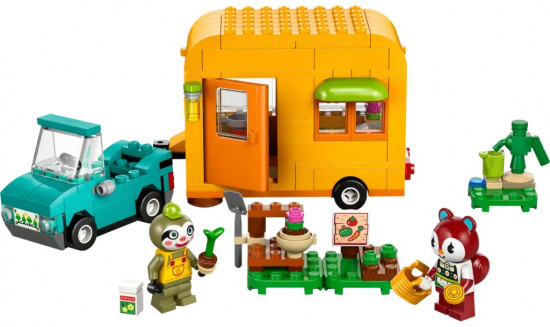 Конструктор LEGO® 77054 Дом на колесах и садовый магазин Лейфа
