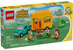Конструктор Animal Crossing 77054 Дом на колесах и садовый магазин Лейфа. Leif's Caravan & Garden Shop - Фото 2