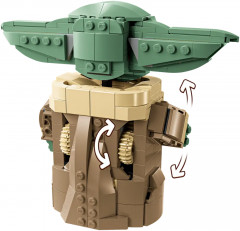 Конструктор Star Wars 75403 Грогу в летающей люльке. Grogu with Hover Pram - Фото 6