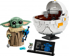 Конструктор Star Wars 75403 Грогу в летающей люльке. Grogu with Hover Pram - Фото 1