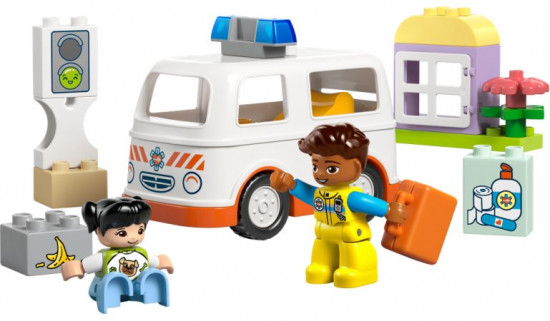 Конструктор LEGO® 10447 Скорая помощь с водителем
