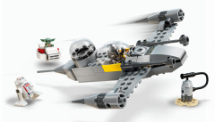 Конструктор Star Wars 75410 Звездный истребитель N-1 Мандалорец и Грогу. Mando and Grogu's N-1 Starfighter - Фото 6