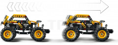 Конструктор Technic 42199 Инерционный DIGatron™ Monster Jam™. Monster Jam™ DIGatron™ Pull-Back - Фото 5