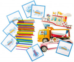 Игра обучающая «Счётные палочки. Транспорт» - Фото 4