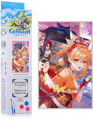 Картина по номерам «Фейерверки Наганохары» - Фото 2