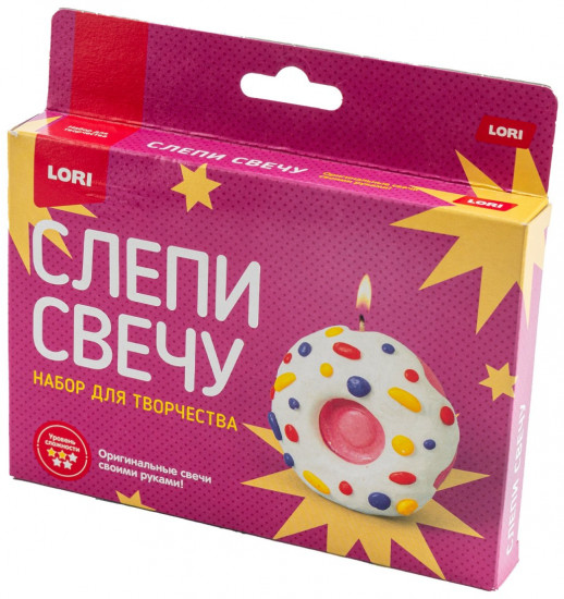 Набор для изготовления свечи «Пончик»