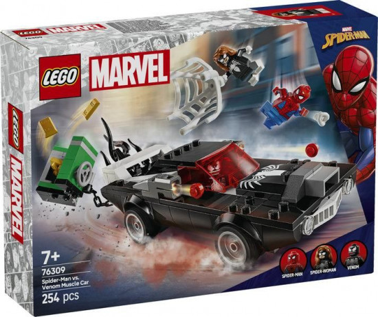 Конструктор LEGO® 76309 Человек-паук против маслкара Венома