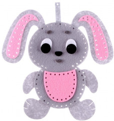 Набор «Шьём игрушку из фетра. Зайчик» - Фото 1