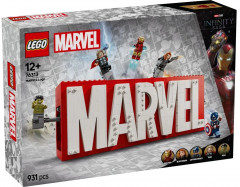 Конструктор Marvel 76313 Логотип и минифигурки Marvel. Marvel Logo & Minifigures - Фото 2