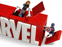 Конструктор Marvel 76313 Логотип и минифигурки Marvel. Marvel Logo & Minifigures - Фото 6