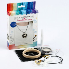 Набор для вышивки кулона «В объятьях ночи» - Фото 3