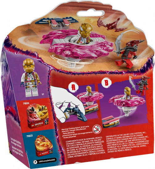 Конструктор LEGO® 71824 Спиннер Кружитцу дракона Соры