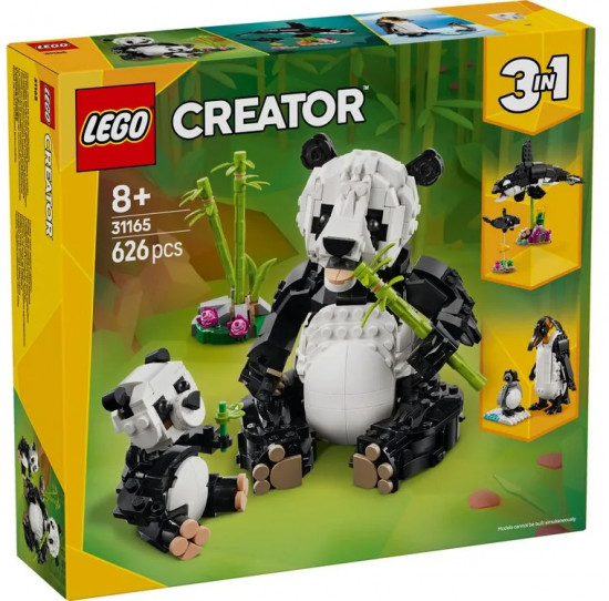 Конструктор LEGO® 31165 Дикие животные: Семейство панд