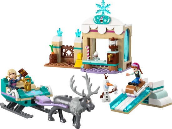 Конструктор LEGO® 43256 Приключения Анны на санях