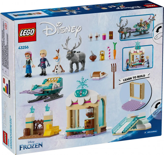 Конструктор LEGO® 43256 Приключения Анны на санях