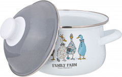 Набор кастрюль с крышками «Family farm» - Фото 2
