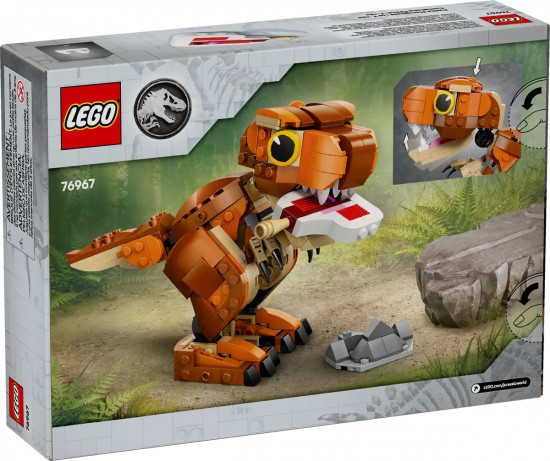 Конструктор LEGO® 76967 Маленький грызун: тираннозавр
