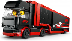 Конструктор City 60445 Грузовик F1 с болидами RB20 и AMR24 F1. F1 Truck with RB20 & AMR24 F1 Cars - Фото 6