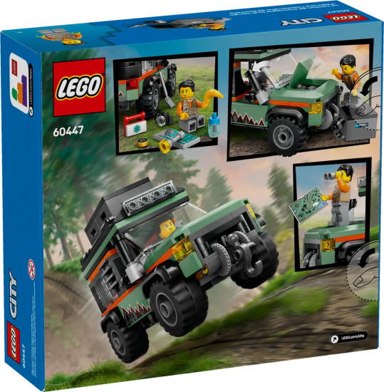 Конструктор LEGO® 60447 Горный внедорожник 4×4
