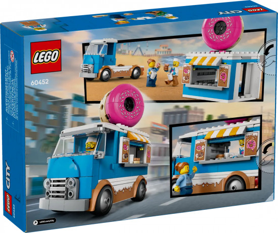 Конструктор LEGO® 60452 Фургон с пончиками