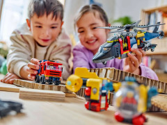 Конструктор City 60462 Вертолет, пожарная машина и подводная лодка. Helicopter, Fire Truck & Submarine Remix - Фото 9