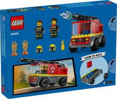 Конструктор City 60463 Пожарная машина с лестницей. Fire Ladder Truck - Фото 2