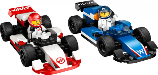 Конструктор LEGO® 60464 Болиды F1 Williams Racing и Haas F1