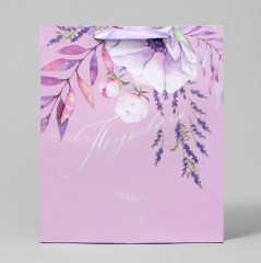 Пакет подарочный «Поздравляю» - Фото 1