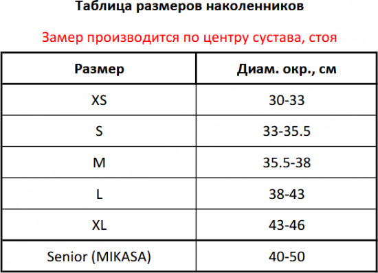 Наколенники волейбольные VS1 Compact