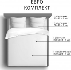 Комплект постельного белья - Фото 7