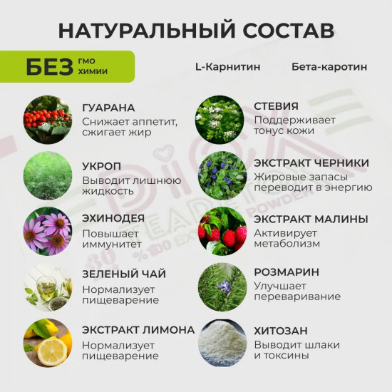 Чай для похудения в пакетиках ягодно-цитрусовый «Teadetox»