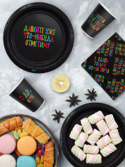 Набор стаканов одноразовых «С ДР, крч!» - Фото 2