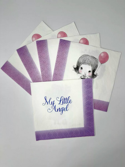 Комплект салфеток бумажных «My Little Angel. Мой маленький ангел»