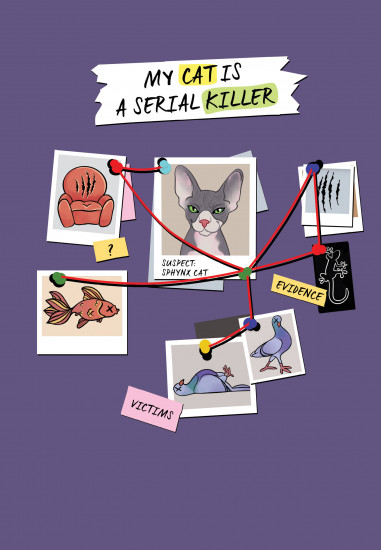 Блокнот «My Cat Is a Serial Killer»