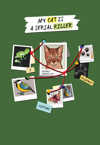 Блокнот «My Cat Is a Serial Killer»