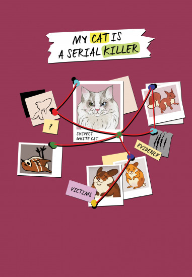 Блокнот «My Cat Is a Serial Killer»