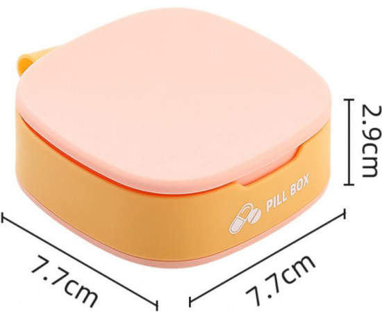 Таблетница компактная «Pink»