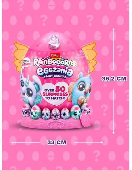 Игровой набор-сюрприз «Rainbocorns Eggzania Fairy Mania»