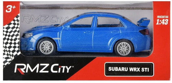 Машина металлическая «Subaru WRX STI»