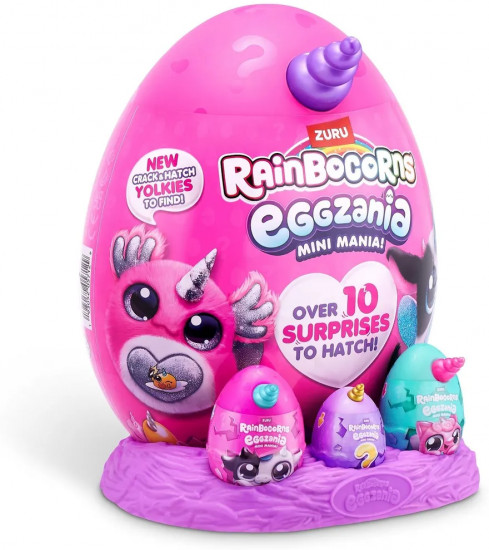 Игровой набор-сюрприз «Rainbocorns Eggzania mini»