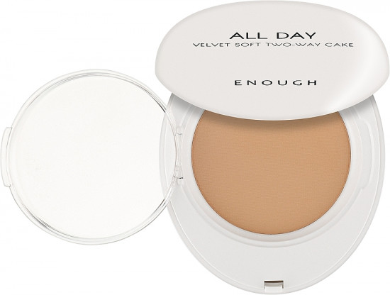 Компактная пудра с запаской «All Day Glam Light Two-Way Cake» SPF28 PA++, оттенок 13