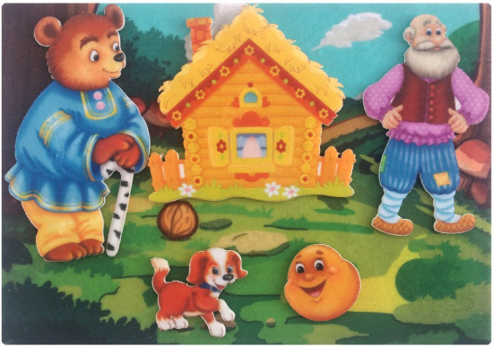 Игра развивающая «Сказочный калейдоскоп. Сказки 5 в 1»