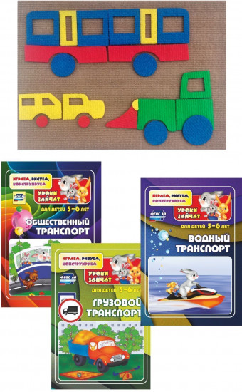 Игра развивающая «Каким бывает транспорт?»