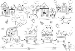 Коврик-раскраска «Путешествие» - Фото 2