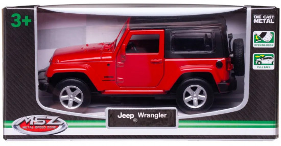 Машинка металлическая «Jeep Wrangler»