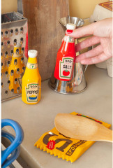 Набор из солонки и перечницы «Corner Shop, Ketchup Mustard» - Фото 4